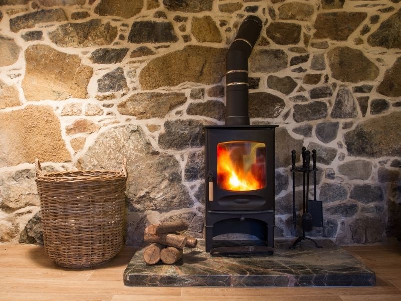 chauffage pour une maison en bois